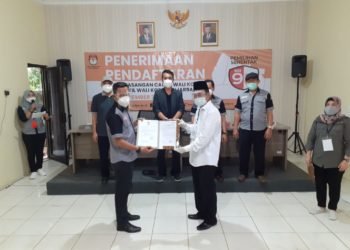 Covid 19 Membuat Balon Walikota Banjarbaru ini Tidak Hadiri Pendaftaran