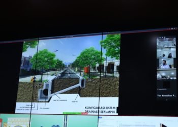 Pemkab Banjar Rencanakan Bangun Drainase Modern Di Jalan Sekumpul Tahun 2021