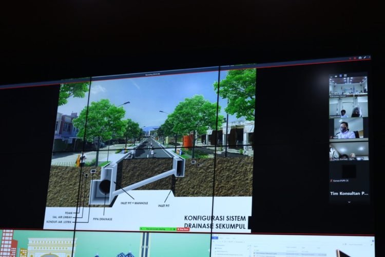 Pemkab Banjar Rencanakan Bangun Drainase Modern Di Jalan Sekumpul Tahun 2021