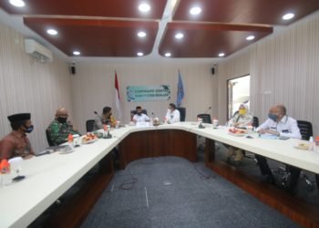 Rapat Kordinasi Tentang Penegakan Hukum Protokol Kesehatan Saat Pilkada