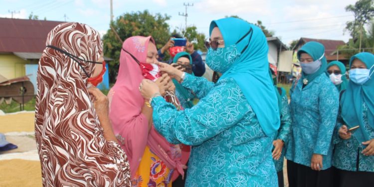 Kali Ini Warga Gambut Yang Di Sambangi TP PKK Kabupaten Banjar