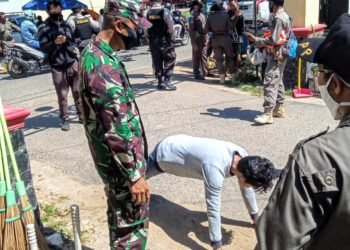 Tim Satgas Covid-19 Kota Banjarbaru Selalu Lakukan Pengawasan Protokol Kesehatan