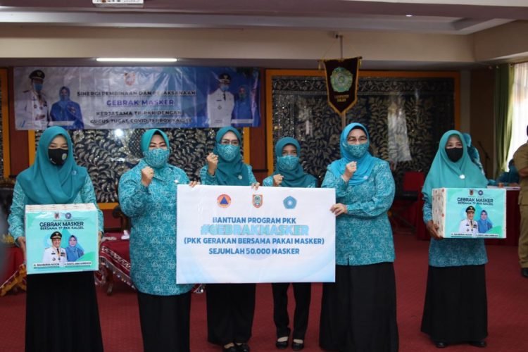 50 Ribu Masker Untuk Warga Kabupaten Banjar