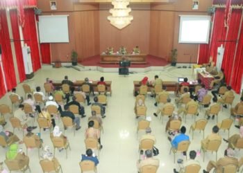 Sosialisasi Aplikasi Covid 19 dan Jaring Pengaman Sosial, Jaya : Ini Sesuai Harapan Almarhum Nadjmi Adhani