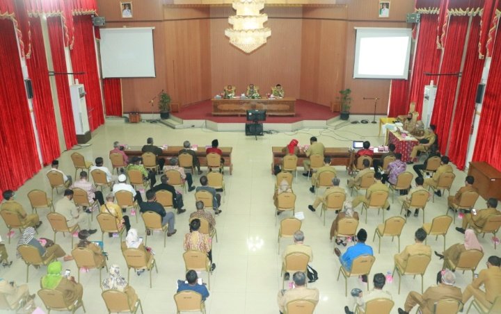 Sosialisasi Aplikasi Covid 19 dan Jaring Pengaman Sosial, Jaya : Ini Sesuai Harapan Almarhum Nadjmi Adhani