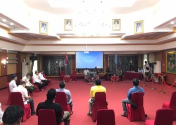 Deklarasi Bakal Paslon Bupati dan Wakil Bupati Banjar Wajib Terapkan Protokol Kesehatan
