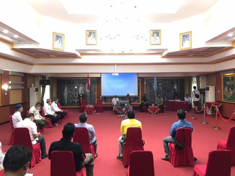 Deklarasi Bakal Paslon Bupati dan Wakil Bupati Banjar Wajib Terapkan Protokol Kesehatan