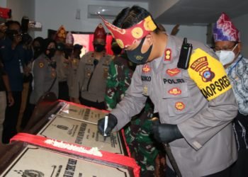 Kapolres Banjar Resmikan Gedung Baru Graha Endra Dharmalaksana
