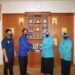 Dukung Aksi Gebrak Masker PKK, Kominfo Banjar Serahkan Masker