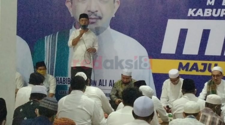 Calon Wabub dan wakil (Saidi mansyur-Habib Idrus Al Habsyi) Manis