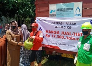 Disperindag Kabupaten Banjar Gelar Operasi Pasar Gas