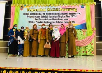 Perpustakaan Kabupaten Banjar Menangkan 4 Lomba Yang Digelar Perpustakaan Provinsi Kalsel