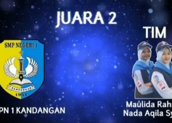 PMR SMPN 1 Kandangan Juara Dua Tinggkat Nasional