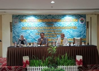 Perangkat Desa di Pengaron dibekali Kemampuan Pengelolaan Aset Desa