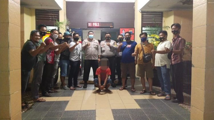 Pelaku Penusukan Di Desa Guntung Papuyu Akhirnya Menyerahkan Diri