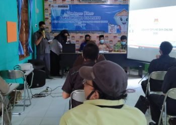 KPU Kabupaten Banjar Lakukan Bimtek Untuk Paslon Dalam Pelaporan Dana Kampanye