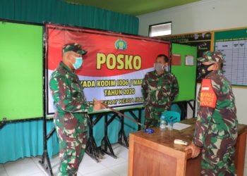 Dandim 1006 Martapura Dirikan Posko Pantau Pilkada