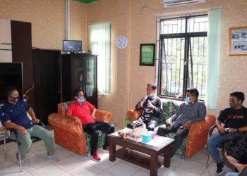 KPU Bersama Bawaslu Kunjungi Diskominfo Kabupaten Banjar