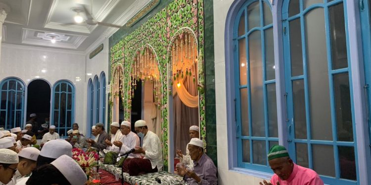 H Saidi Mansyur Hadiri Undangan Warga Desa Dalam Pagar Pada Acara Haul Guru Bangil