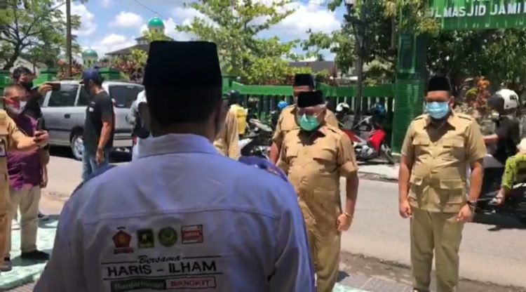 Peringati 158 Tahun Wafatnya Pangeran Antasari, Haris – Ilham Ziarah Bersama Tim Seperjuangan