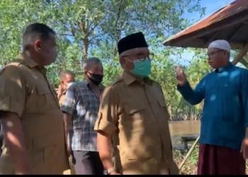 Haris – Ilham Pantau Infrastruktur Kuin Kecil : Kita Siap Kaji Nanti