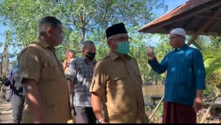 Haris – Ilham Pantau Infrastruktur Kuin Kecil : Kita Siap Kaji Nanti