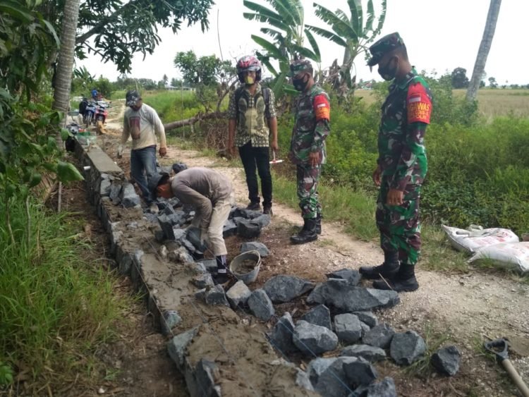 Danramil Selalu Lakukan Monitoring Didaerah Yang Menjadi Wilayah Kerjanya