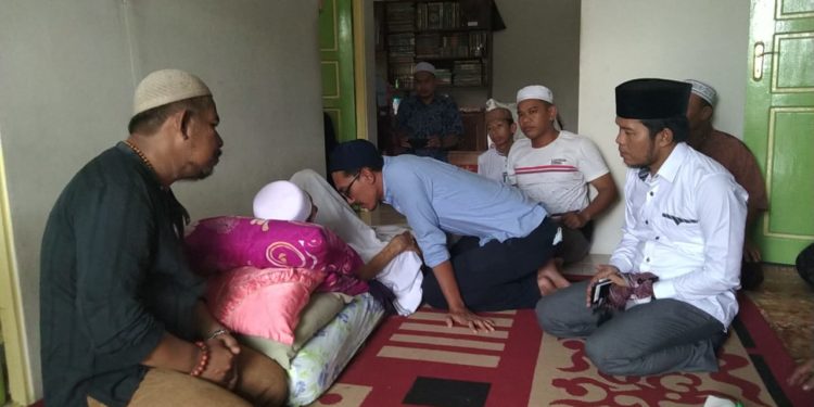 KH Baseran Ali Ahmad Berikan Petuah Kepada H Saidi Mansyur