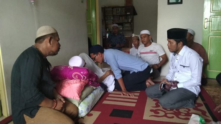 KH Baseran Ali Ahmad Berikan Petuah Kepada H Saidi Mansyur