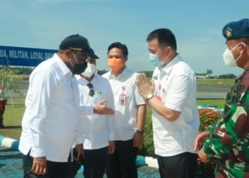 Pjs Walikota Banjarbaru Sambut Kedatangan Wakil Menteri PUPR