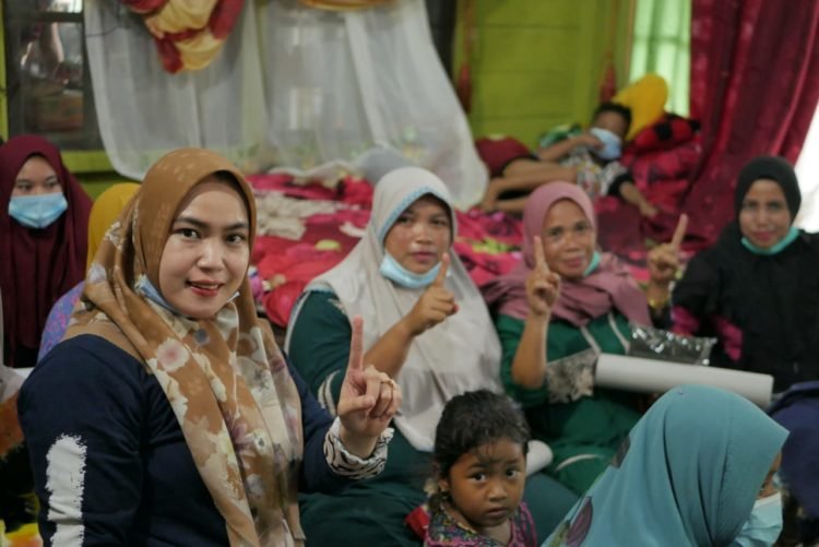 Masyarakat Desa Belimbing Baru Berharap H Saidi Dapat Memajukan Pembangunan