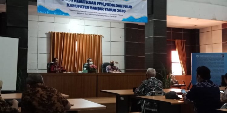 Kesbangpol Kabupaten Banjar Lakukan Rapat Antisipasi ATHG Jelang Pilkada