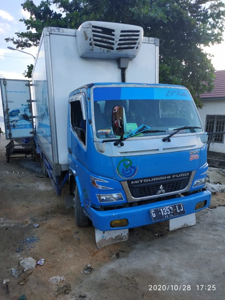 Armada Truk Pengangkut Ikan Diduga Dari Pulau Jawa Masuk Kalsel, Pengepul Ikan Lokal “Gigit Jari”