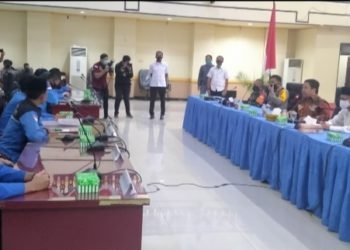 PC PMII Martapura Memilih Audiensi Dengan Anggota DPRD   Daripada Demo