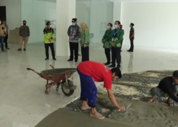 Pjs Walikota Mengecek Pembangunan Mall Pelayanan Publik : Ini Bentuk Keseriusan Pemko Banjarbaru