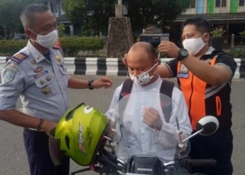 Begini Cara Dishub Banjarbaru Mendisiplinkan Masyarakat Untuk Menerapkan Prokes