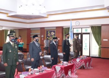 Pemkab Banjar Dan Forkopimda Ikuti Upacara Hari Kesaktian Pancasila