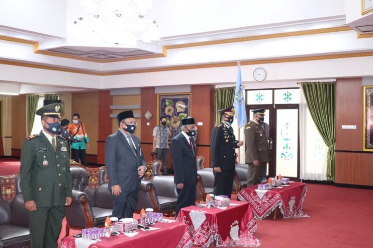 Pemkab Banjar Dan Forkopimda Ikuti Upacara Hari Kesaktian Pancasila