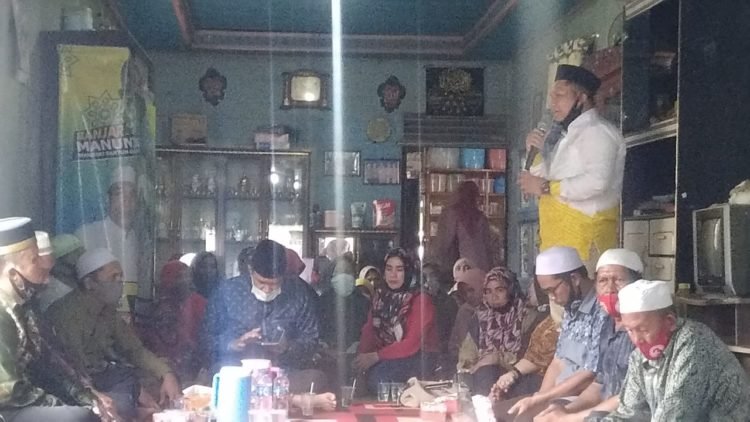 Paslon RF Lakukan Kampanye Di Kecamatan Sungai Tabuk, Rahmat Saleh: Program PKH Dari Kemetrian Sosial