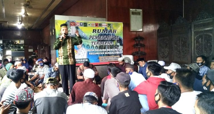Habib Hasan Alwi Al Habsyi lakukan Kampanye Untuk Pasangan Calon Nomor Urut 3 H Rusli – Guru Fadhlan