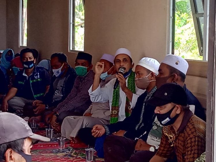 Warga Sungai Bakung Do’akan Agar H Saidi Mansyur Dan Habib Idrus Terpilih