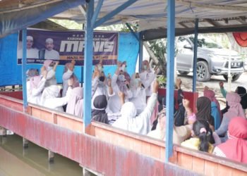 Warga Jingah Habang Dukungan Penuh Pasangan H Saidi – Habib Idrus Saat RPM Lakukan Silaturahmi