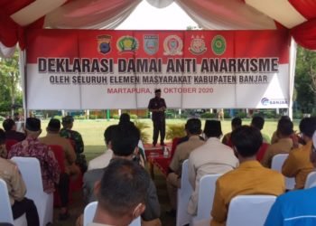 Pemkab Banjar Lakukan Deklarasi Damai Jelang Pilkada Serentak