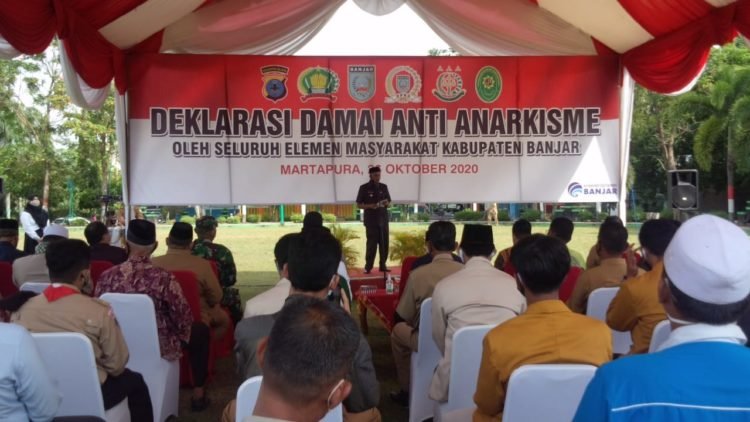 Pemkab Banjar Lakukan Deklarasi Damai Jelang Pilkada Serentak