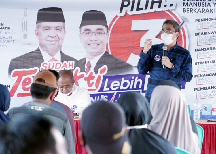HMJ Kampanye, Haji Martinus Akan Perhatikan Persoalan Banjir