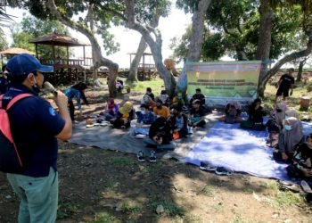 SMA 3 Martapura Ingin Viralkan Objek Wisata Di Kabupaten Banjar Bersama Disbudpar