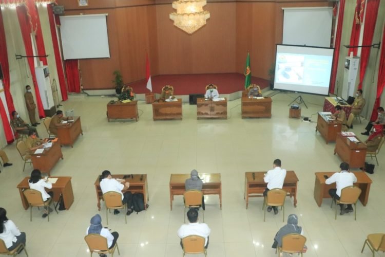 Sekda Banjarbaru Sampaikan Capaian Penanganan Covid-19 di Banjarbaru, Begini Tanggapan Suherman