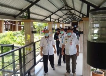 Pjs Walikota Kunjungi Tempat Isolasi Covid-19, Bernhard : Prokes Harga Mati!