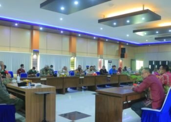 Kunjungan Balasan, Bernhard Himbau Warga Banjar Kedepankan Protokol Covid-19