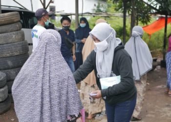Warga Tiga Desa Antusias Sambut Kedatangan Relawan Perempuan Manis
